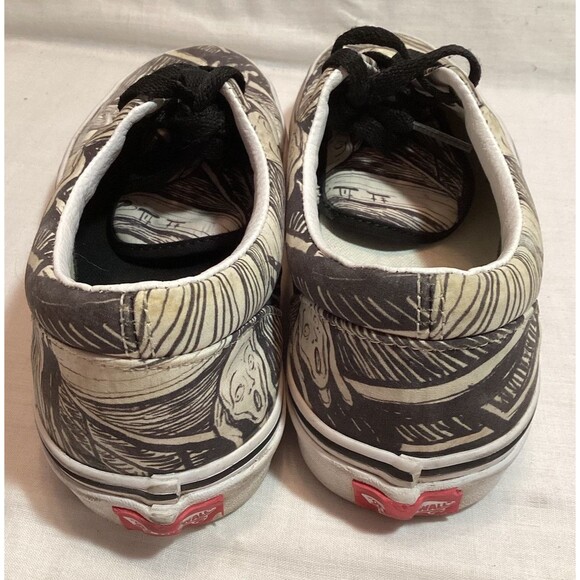 Vans x Moma Unisex Lace-up Sneakers The Scream by Edward Munch Size W6.5 M5 - Picture 7 of 15